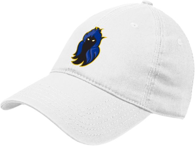 Delaware CC Unstructured Adjustable Low Profile Hat DCCC Phantom Mascot - ONLINE ONLY