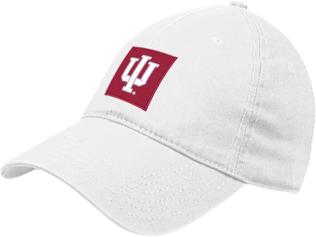 Indiana Unstructured Adjustable Low Profile Hat Indiana University  IU Trident Tab - ONLINE ONLY