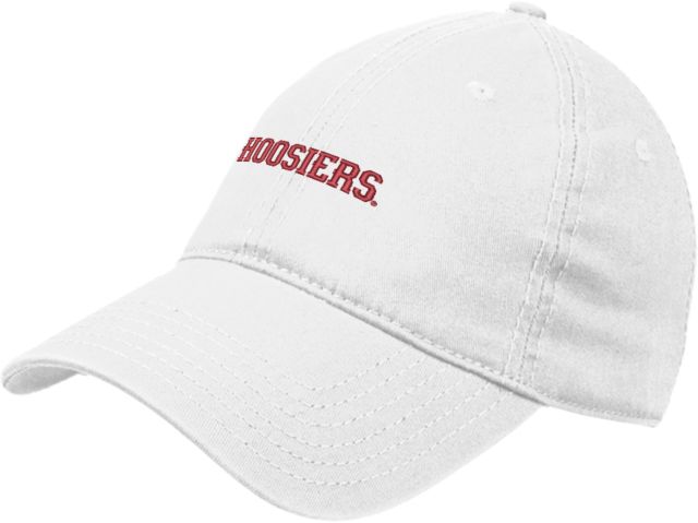 Indiana Unstructured Adjustable Low Profile Hat Indiana University  Hoosiers Wordmark - ONLINE ONLY