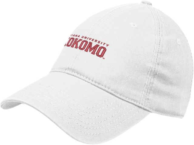 Indiana Unstructured Adjustable Low Profile Hat Indiana University Kokomo Wordmark - ONLINE ONLY