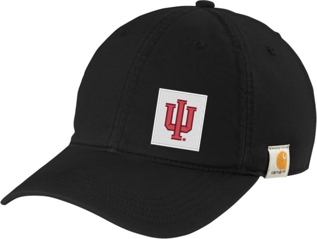 Indiana Carhartt Cotton Adjustable Canvas Hat Indiana University  IU Trident Tab - ONLINE ONLY