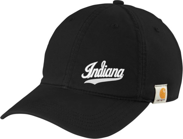 Indiana Carhartt Cotton Adjustable Canvas Hat Indiana University  Script - ONLINE ONLY