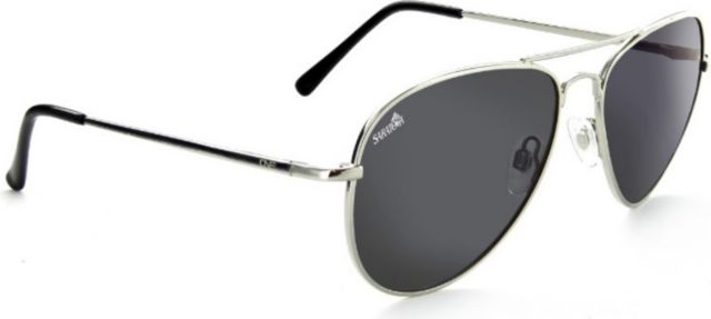Saratoga Silver Aviator Sunglasses