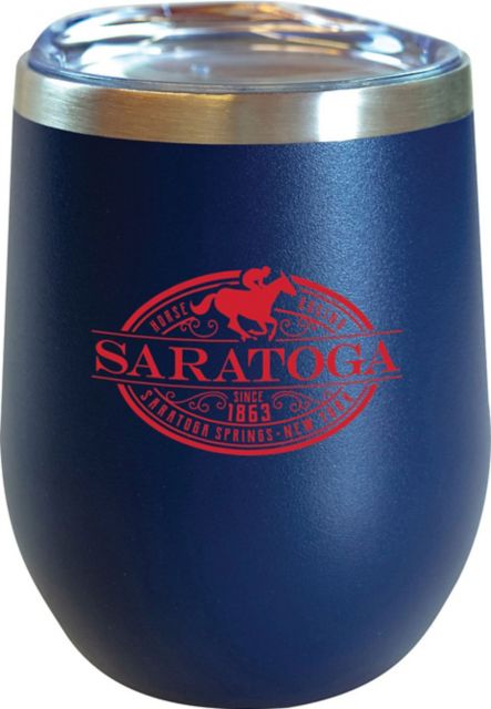 Saratoga Sipper Navy Wine Tumbler 12oz