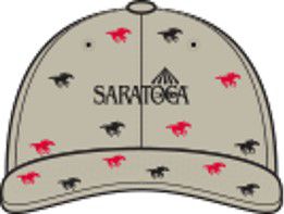Saratoga All Over Horse Cap Tan