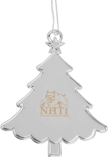 NHTI Concord Tree Ornament NHTI Primary Athletics Mark Engraved - ONLINE ONLY