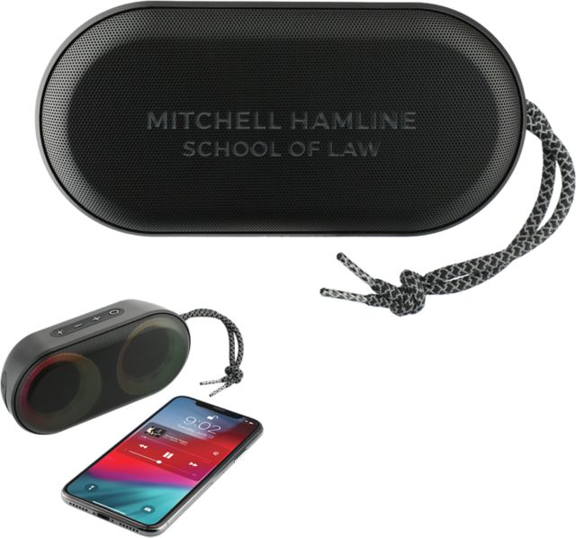 Mitchell Hamline Zedd Outdoor Speaker with RGB Lights Mitchell Hamline School of Law Engraved - ONLINE ONLY