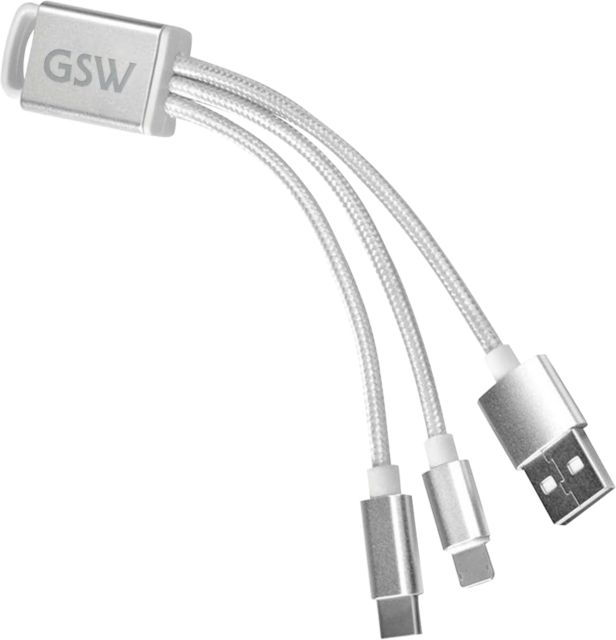 GSW State 3 in 1 Cable GSW w/ Badge Engraved - ONLINE ONLY