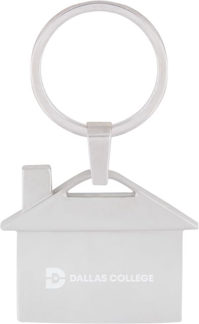 Dallas College Home Sweet Home Key Holder Flat Wordmark Engraved - ONLINE ONLY