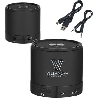 Villanova Univ Wireless HD Bluetooth Round Speaker University Mark - V  Engraved - ONLINE ONLY