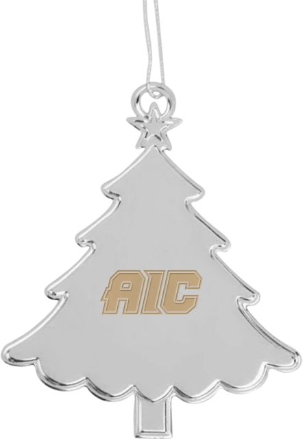 American International Tree Ornament AIC Primary Athletic Mark Engraved - ONLINE ONLY