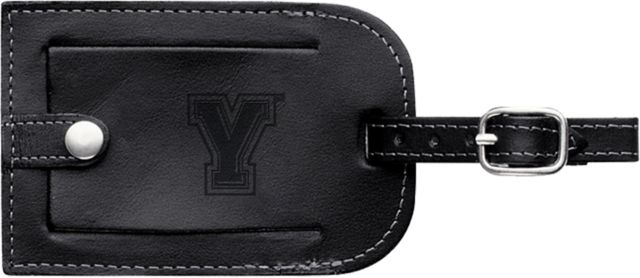 Yuba Millennium Leather Luggage Tag Yuba College Athletic Y Mark Engraved - ONLINE ONLY