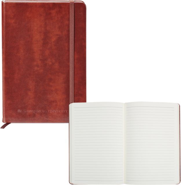 Shippensburg Fabrizio Hard Cover Journal Shippensburg University Flat Engraved - ONLINE ONLY