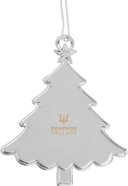 Edmonds College Tree Ornament Edmonds College Wordmark Engraved - ONLINE ONLY