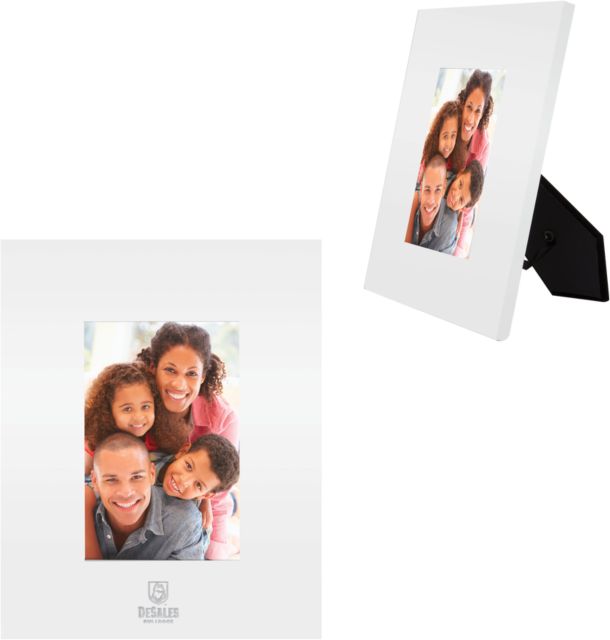 DeSales Metal 4 x 6 Photo Frame Primary Logo Engraved - ONLINE ONLY