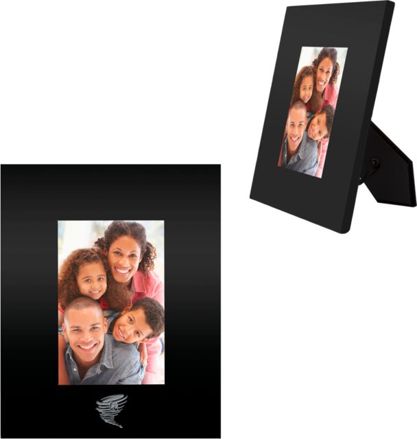 Centenary Univ Metal 4 x 6 Photo Frame Cyclone Athletic Logo Engraved - ONLINE ONLY