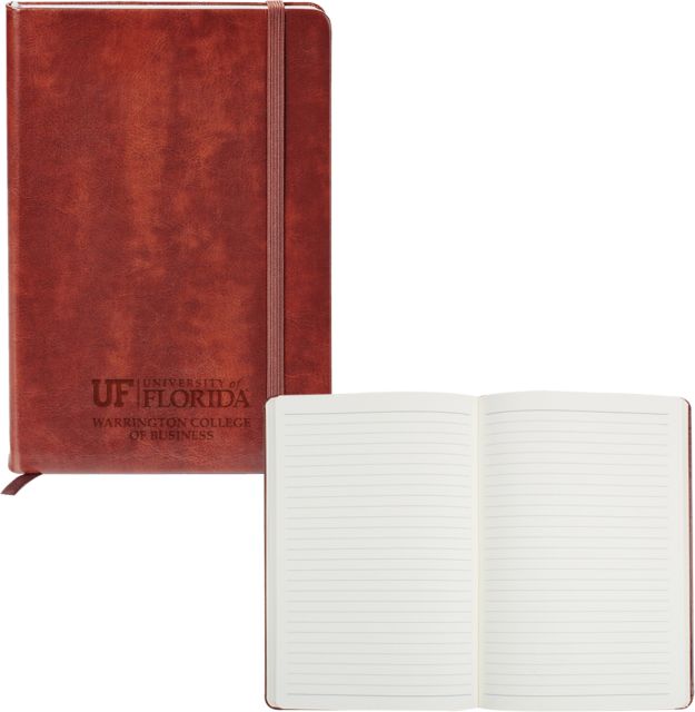 Florida Fabrizio Hard Cover Journal UF Warrington College of Business Engraved - ONLINE ONLY