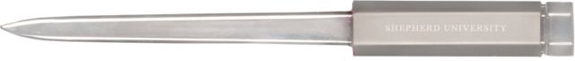 Shepherd Brushed Business Letter Opener Ram Head Logo Engraved - ONLINE ONLY