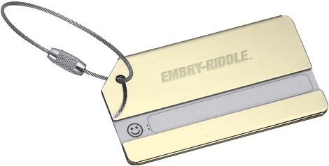 Embry Riddle Luggage Tag Embry Riddle Flat - ONLINE ONLY