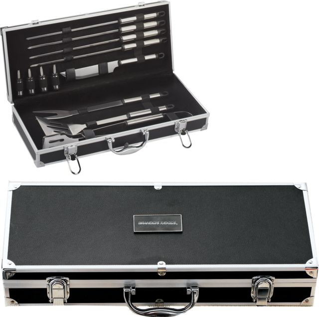Brandeis Grill Master Set Brandeis Judges Wordmark Engraved - ONLINE ONLY