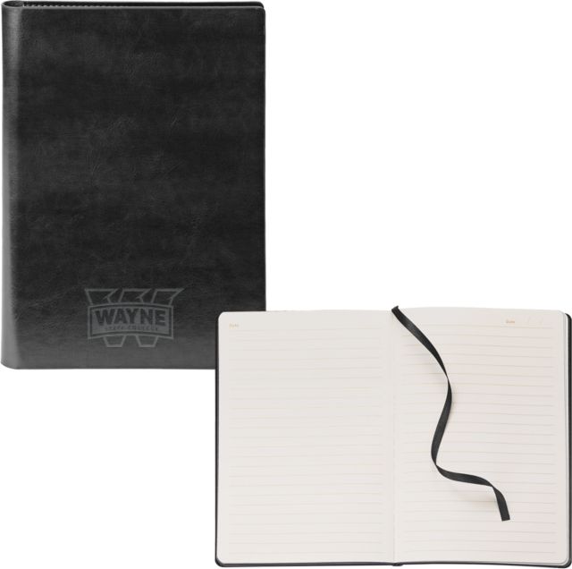 Wayne State Fabrizio Soft Cover Journal Primary Mark Engraved - ONLINE ONLY