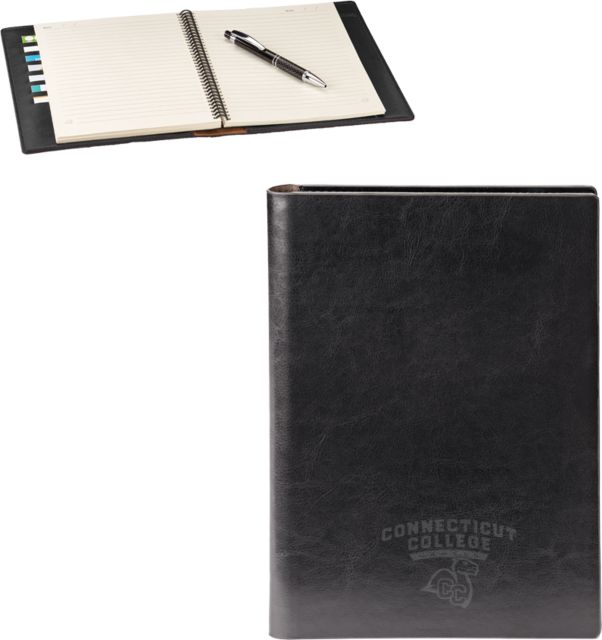 Connecticut College Fabrizio Hard Cover Journal Primary Mark  Engraved - ONLINE ONLY