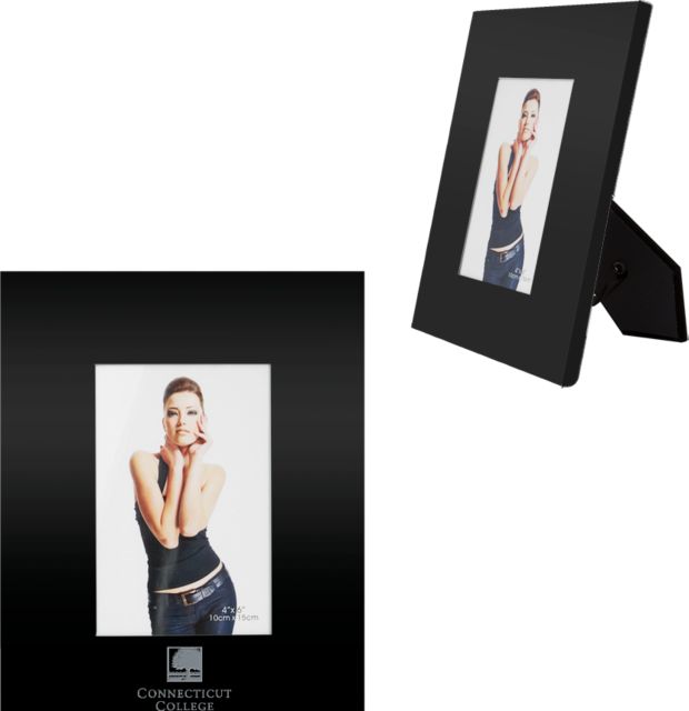 Connecticut College Metal 4 x 6 Photo Frame Institutional Mark  Engraved - ONLINE ONLY