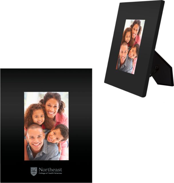 NE College of Health Metal 4 x 6 Photo Frame Northeast College Primary Logo Engraved - ONLINE ONLY