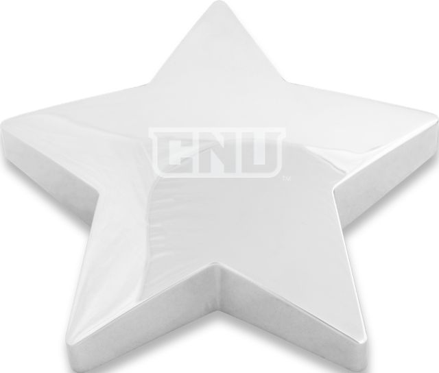 Christopher Newport Star Paperweight CNU Engraved - ONLINE ONLY