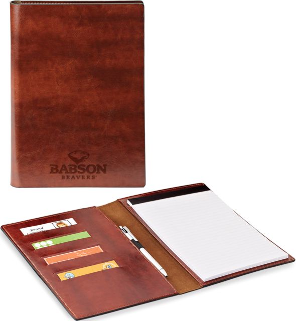 Babson Fabrizio Junior Padfolio Primary Mark  Engraved - ONLINE ONLY