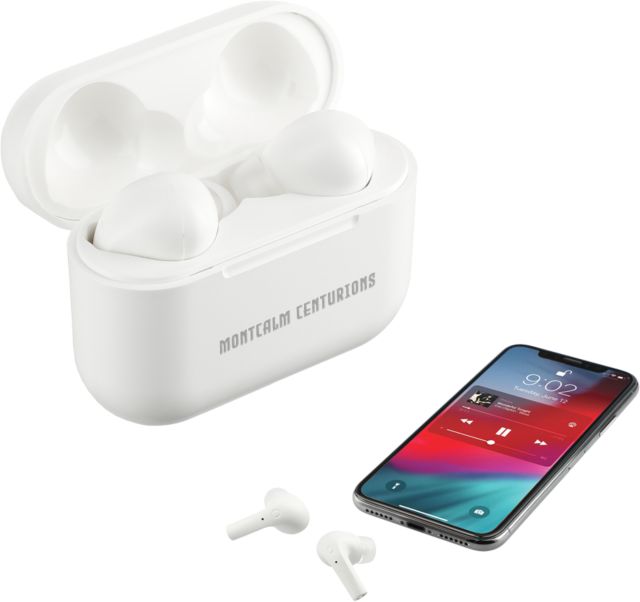 Montcalm Braavos Pro True Wireless Auto Pair Earbuds Montcalm Centurions Flat Engraved