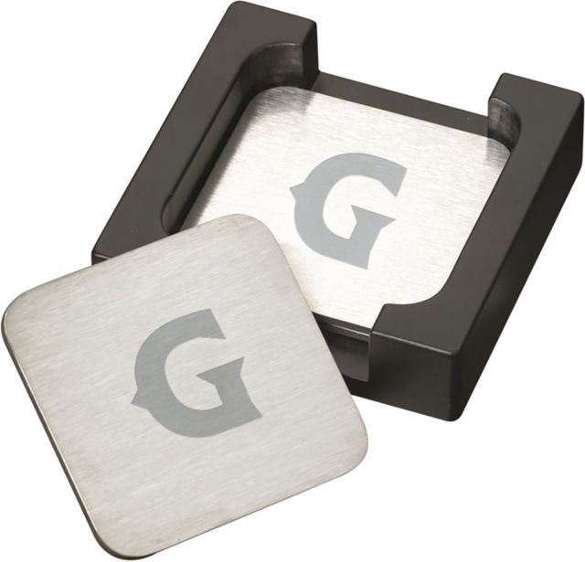 Glendale CC Stainless Coaster Set Glendale G Engraved - ONLINE ONLY