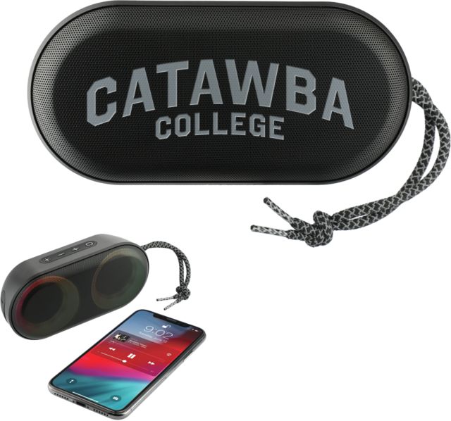 Catawba Zedd Outdoor Speaker with RGB Lights Catawba College Primary Mark Engraved - ONLINE ONLY