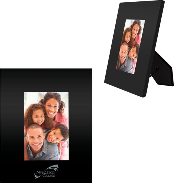 MiraCosta Metal 4 x 6 Photo Frame Primary Mark Engraved - ONLINE ONLY