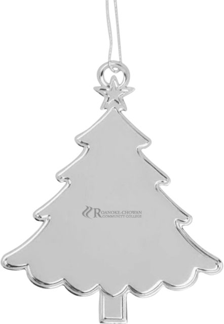 Roanoke Chowan Tree Ornament Primary Wordmark Engraved - ONLINE ONLY