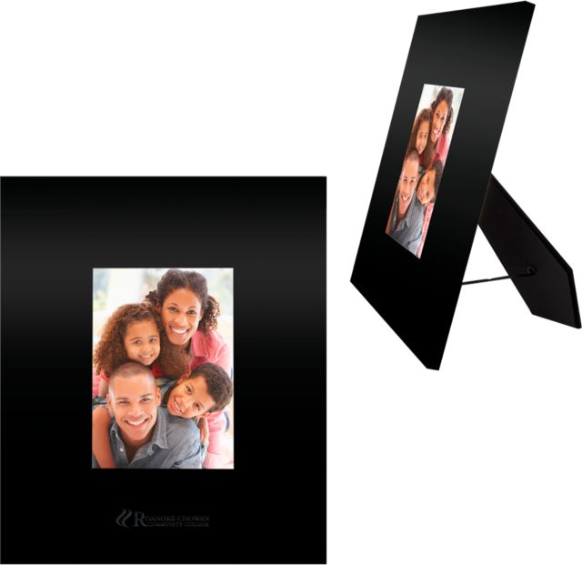 Roanoke Chowan Metal 5 x 7 Photo Frame Primary Wordmark Engraved - ONLINE ONLY