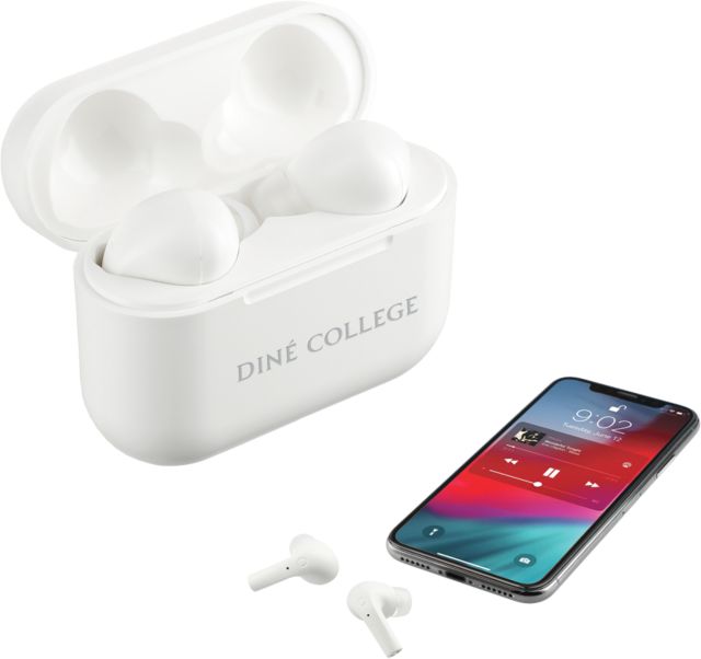 Dine College Braavos Pro True Wireless Auto Pair Earbuds Dine College Word Mark Engraved - ONLINE ONLY