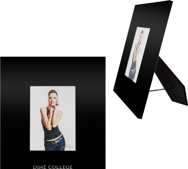 Dine College Metal 5 x 7 Photo Frame Dine College Word Mark Engraved - ONLINE ONLY