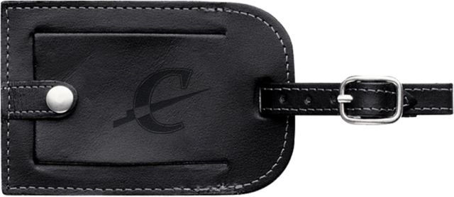 Calvin Univ Millennium Leather Luggage Tag Athletic C  Engraved - ONLINE ONLY