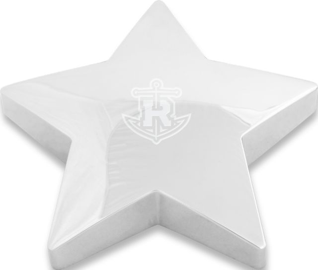 Rollins Star Paperweight Primary Mark Engraved - ONLINE ONLY