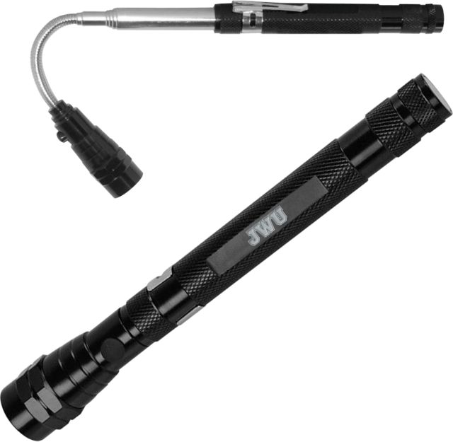 Johnson & Wales Telescoping Flex Flashlight JWU Engraved - ONLINE ONLY