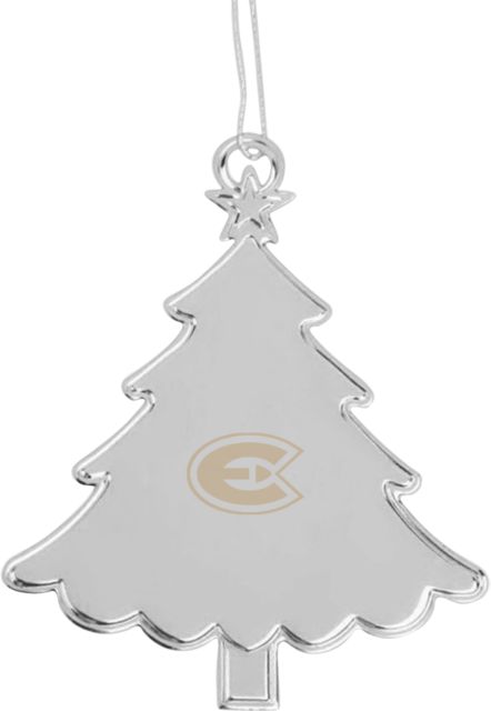 Eau Claire Tree Ornament Primary Athletic Mark Engraved - ONLINE ONLY