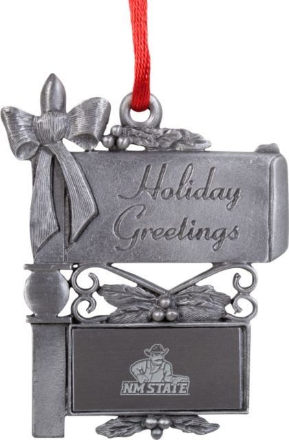 New Mexico State Mail Box Ornament Athletic Mark Engraved - ONLINE ONLY