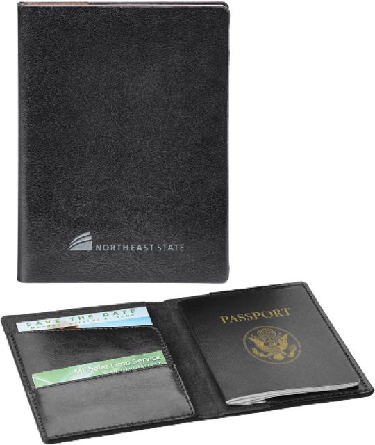 Northeast State Fabrizio Padfolio Northeast State with Icon Stacked Engraved - ONLINE ONLY