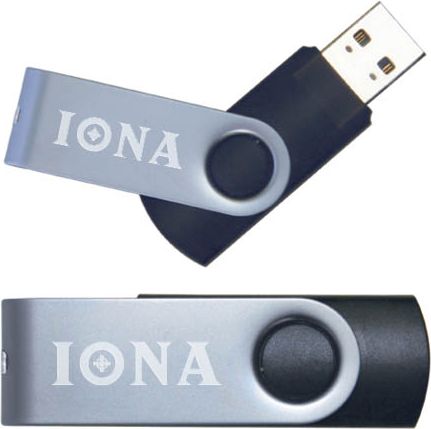 Iona USB Mini Pen Drive 8G Iona Wordmark Engraved - ONLINE ONLY