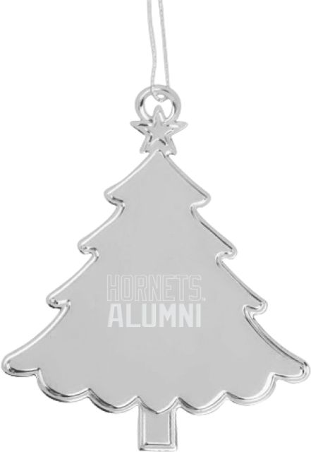 Delaware State Tree Ornament Delaware State Alumni Engraved - ONLINE ONLY