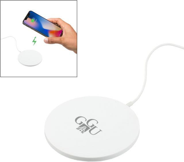 Golden Gate Ultra Thin Wireless Charging Pad Golden Gate University Insignia Engraved - ONLINE ONLY