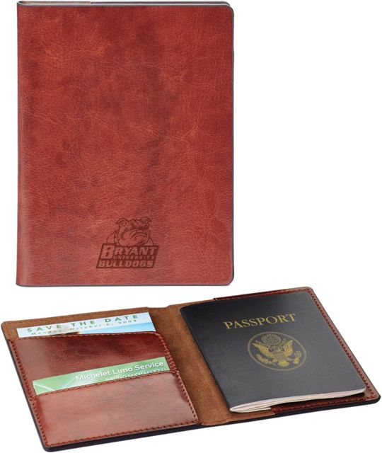 Bryant Fabrizio RFID Passport Holder Bryant Official Logo Engraved - ONLINE ONLY
