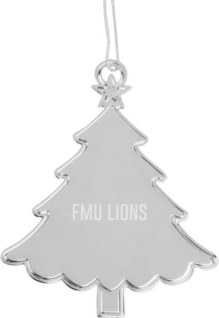Florida Memorial Tree Ornament FMU Lions Engraved - ONLINE ONLY
