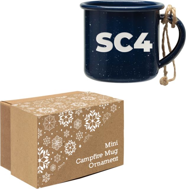 St. Clair  Mini Campfire Mug Ornament SC4 Primary Mark Engraved - ONLINE ONLY